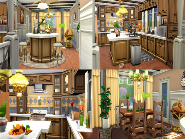 Sims 4 Big Honey House by Caaroline Simmer at TSR