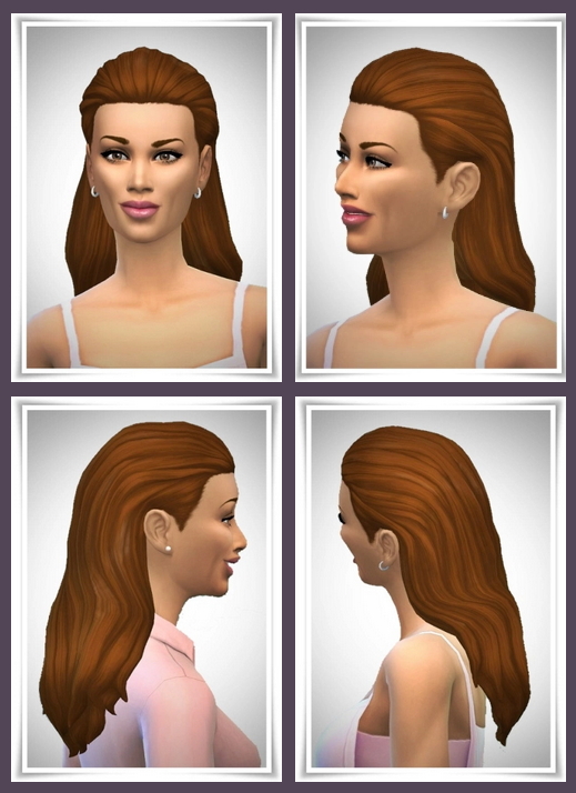 Sims 4 Long Smoothy Hair at Birksches Sims Blog