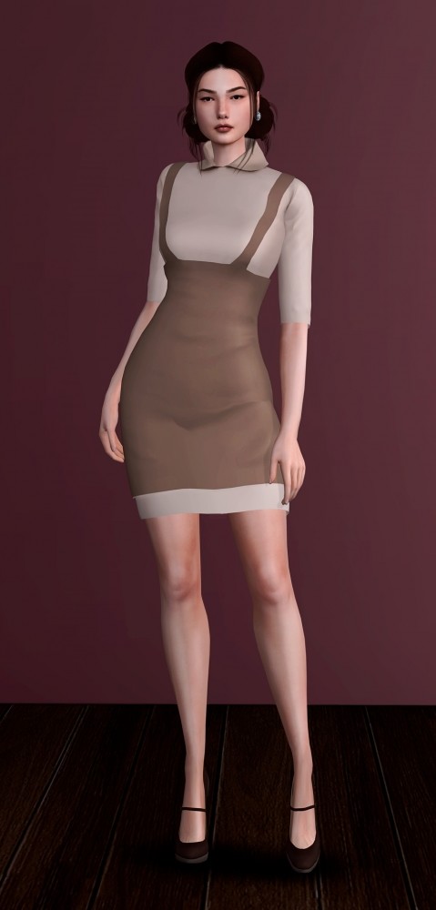 Sims 4 Constance Dress at Astya96