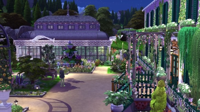 Sims 4 Giverny garden of Claude Monet by Bloup at Sims Artists