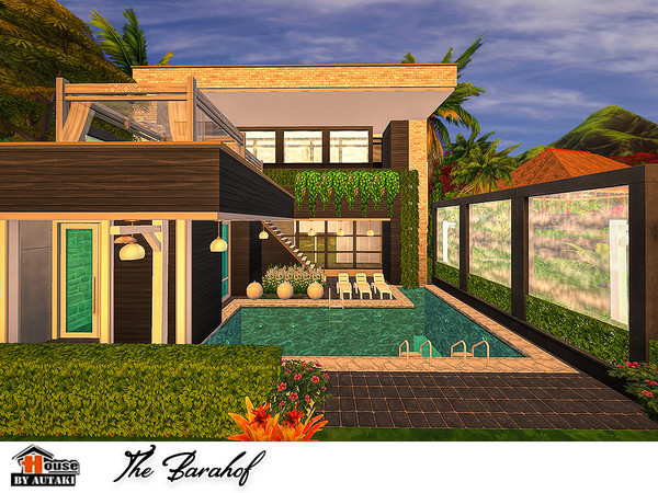 Sims 4 The Barahof house by autaki at TSR
