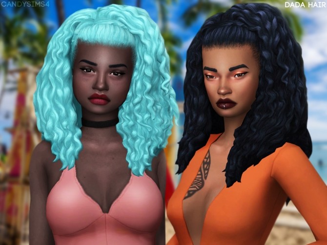Sims 4 DADA HAIR at Candy Sims 4