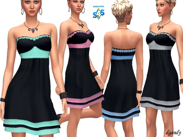 Sims 4 Dress 201908 02 by dgandy at TSR