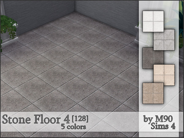 Sims 4 M90 Stone Floor 4 (128) by Mircia90 at TSR