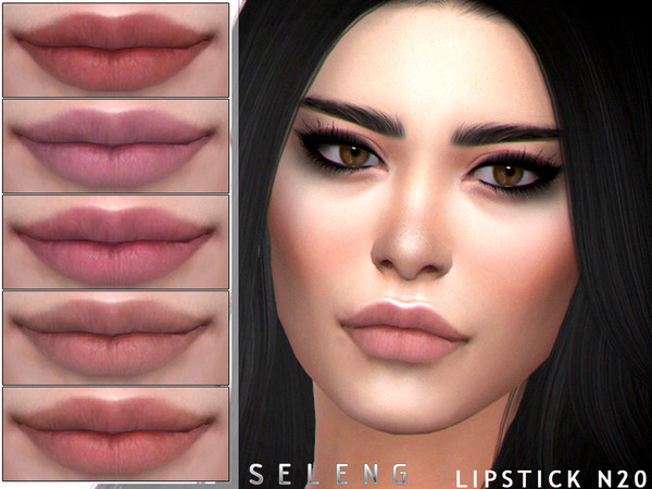 Sims 4 Lipstick N20 by Seleng at TSR