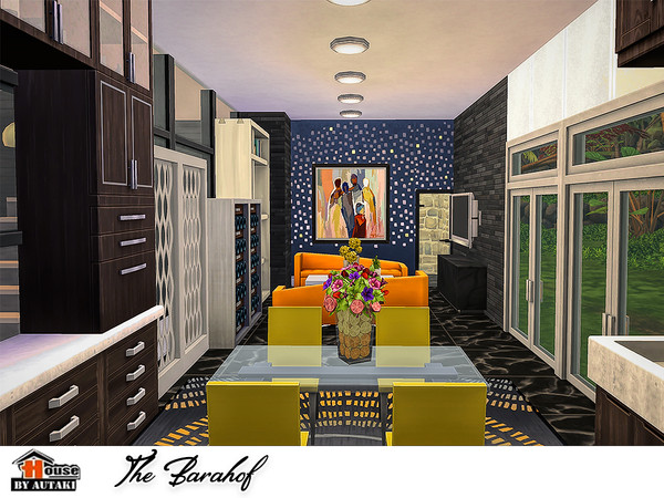 Sims 4 The Barahof house by autaki at TSR