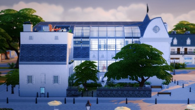 Sims 4 Yves Saint Gnangnan house at Fezet