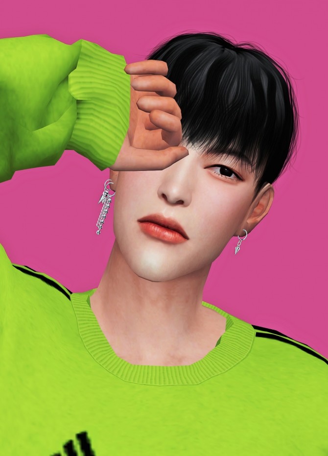 Sims 4 Tres CANINE earring at Kiro