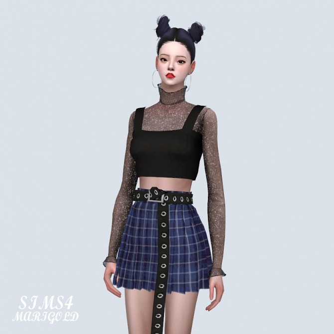 Sims 4 Bustier With See through T (P) at Marigold