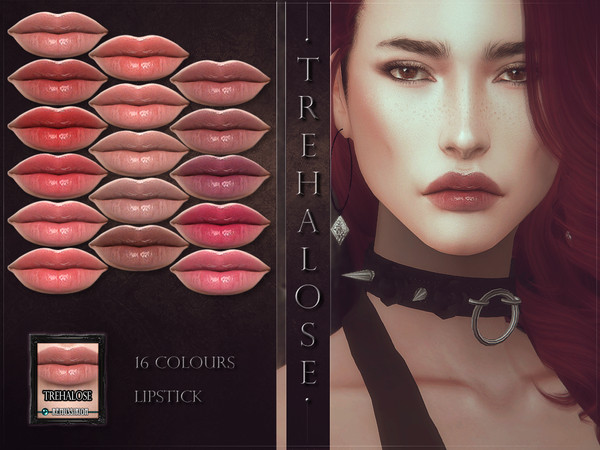 Sims 4 Trehalose Lipstick by RemusSirion at TSR