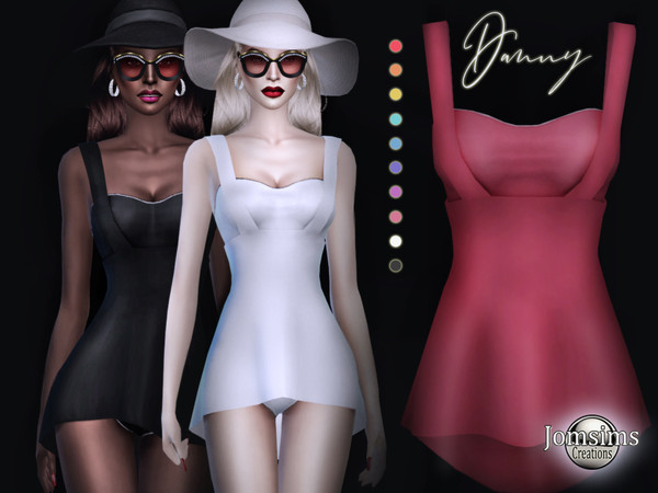 Sims 4 Danny swimsuit by jomsims at TSR