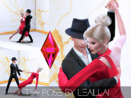 Tango poses by LeaIllai at TSR