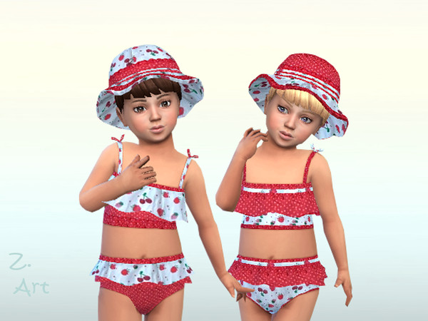 Sims 4 Summertime Fun 10 swimsuit by Zuckerschnute20 at TSR