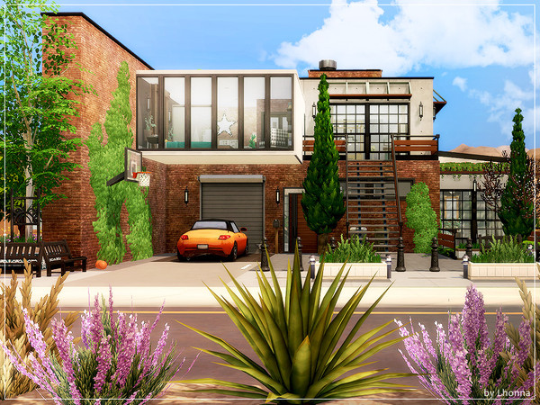 Sims 4 Old and New townhouse by Lhonna at TSR