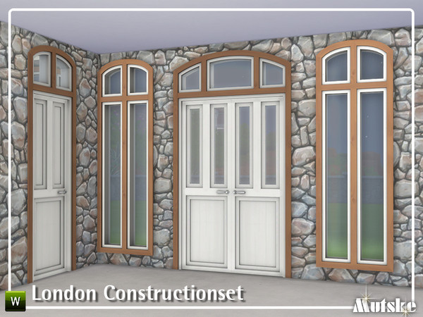 Sims 4 London Construction set Part 1 by mutske at TSR