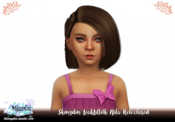 Sims 4 LeahLillith Nila Retexture + Child Naturals + Unnaturals at Shimydim Sims