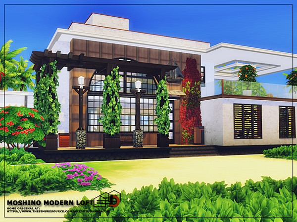 Sims 4 Moshino modern Loft by Danuta720 at TSR