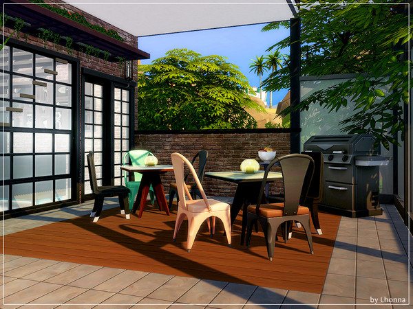 Sims 4 Old and New townhouse by Lhonna at TSR