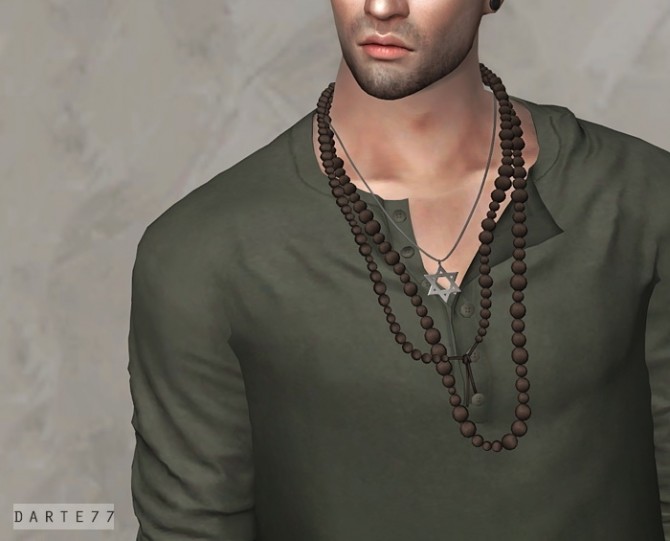 Sims 4 Beaded Necklace at Darte77