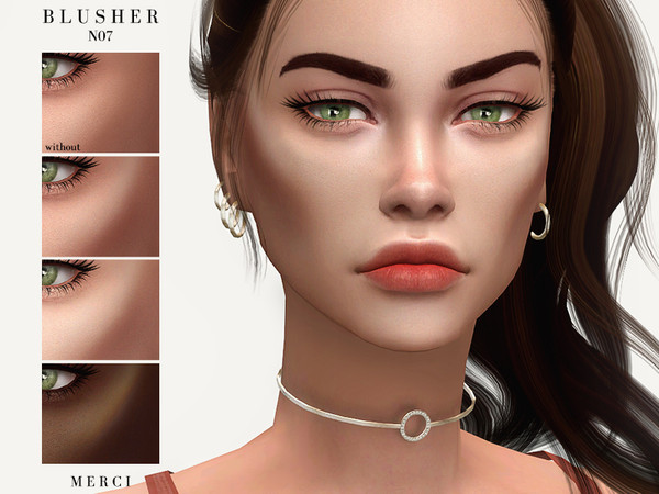 Sims 4 Blusher N07 by Merci at TSR