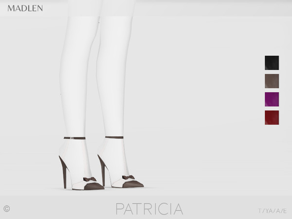 Sims 4 Madlen Patricia Shoes by MJ95 at TSR