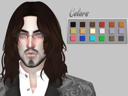 Anto Leo Hair Retexture Clayified by Veulir at TSR