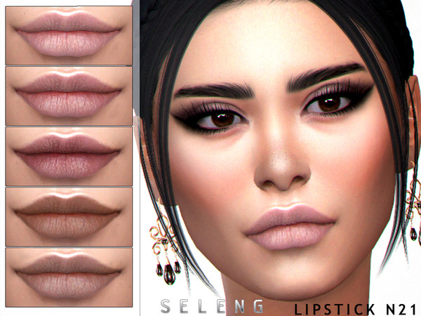 Sims 4 Lipstick N21 by Seleng at TSR