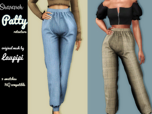 Sims 4 Patty Pants Recolor by Sharareh at TSR