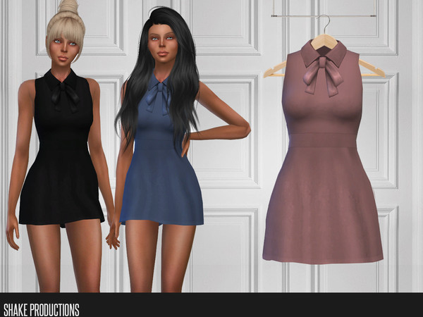 Sims 4 303 Dress by ShakeProductions at TSR