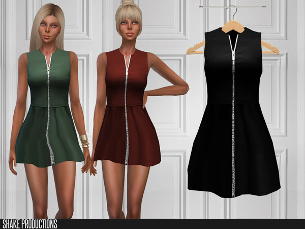 Sims 4 308 Dress by ShakeProductions at TSR