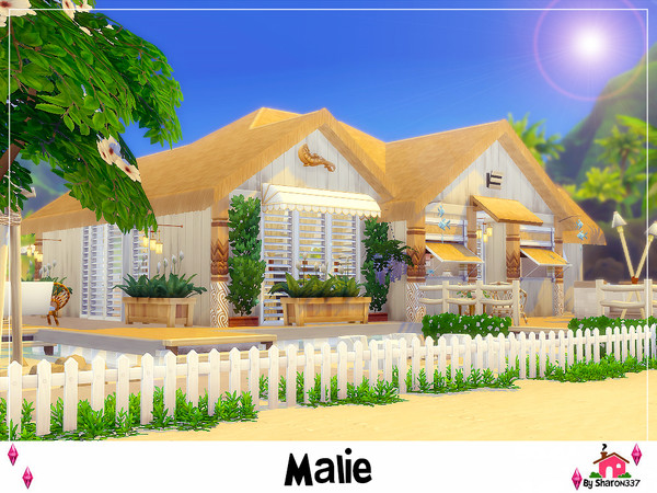 Sims 4 Malie house Nocc by sharon337 at TSR