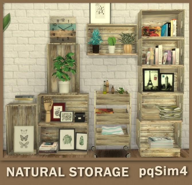 Sims 4 Natural Storage at pqSims4