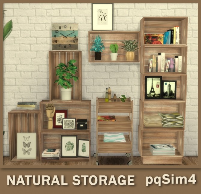 Sims 4 Natural Storage at pqSims4