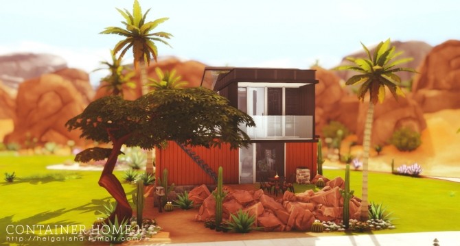 Sims 4 Container home 1 at Helga Tisha