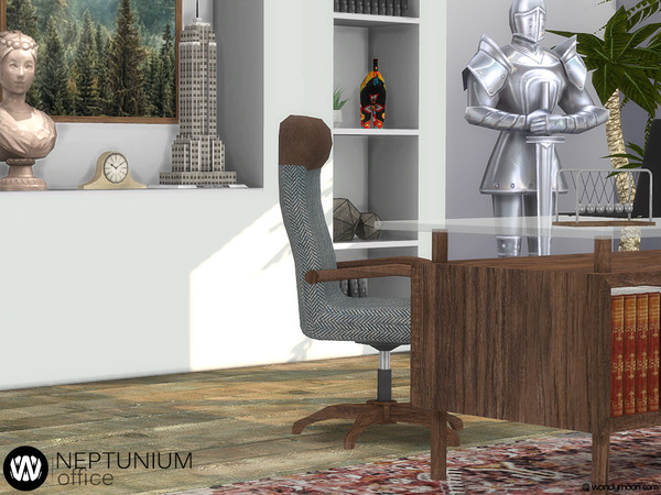Sims 4 Neptunium Office by wondymoon at TSR