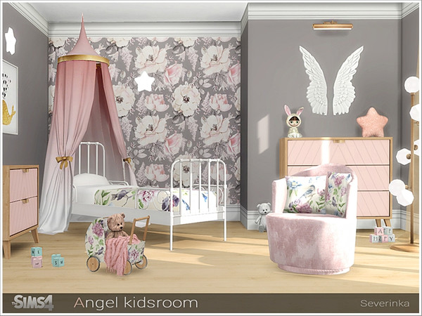 Sims 4 Angel kidsroom by Severinka at TSR