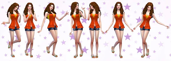 Sims 4 Combination Pose 37 at A luckyday
