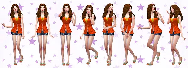 Sims 4 Combination Pose 37 at A luckyday