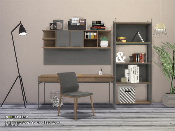 Sims 4 Chesterwood Young Bedroom by ArtVitalex at TSR