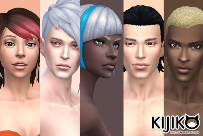 Sims 4 Skin Tones Glow Edition and Skin Texture Overhaul at Kijiko