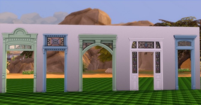 Sims 4 Archways by AdonisPluto at Mod The Sims