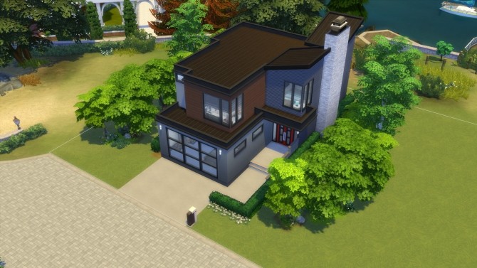 Sims 4 Modern Comfort Family Home by Vulpus at Mod The Sims