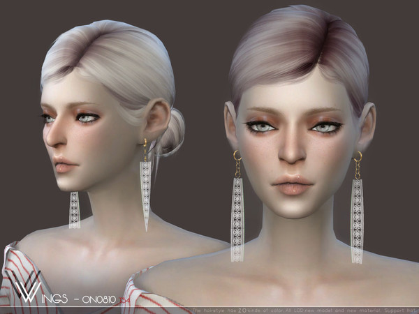 Sims 4 WINGS ON0810 hair by wingssims at TSR