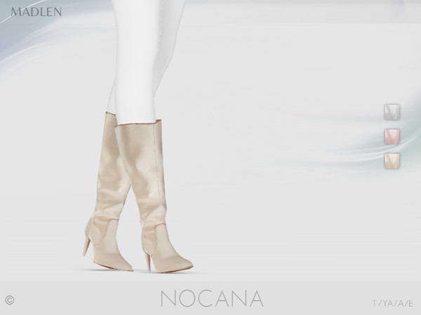 Sims 4 Madlen Nocana Boots by MJ95 at TSR