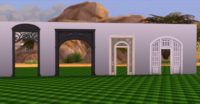 Sims 4 Archways by AdonisPluto at Mod The Sims