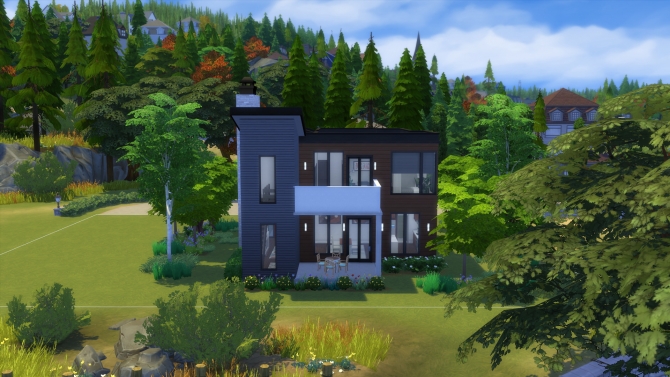 Modern Comfort Family Home by Vulpus at Mod The Sims » Sims 4 Updates