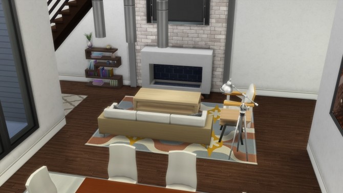 Sims 4 Modern Comfort Family Home by Vulpus at Mod The Sims