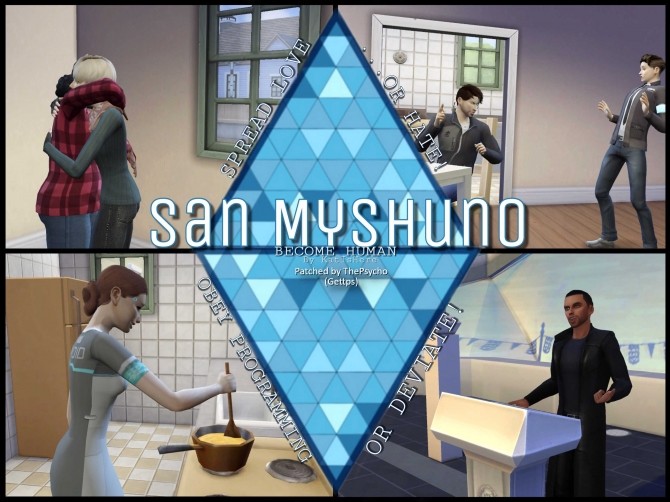Sims 4 San Myshuno Become Human Trait by gettp at Mod The Sims