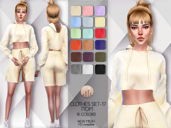 Sims 4 Clothes SET 17 (TOP) BD80 by busra tr at TSR