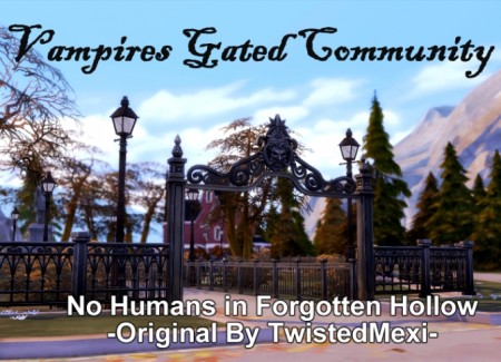 Vampires Gated Community by Zer0 at Mod The Sims